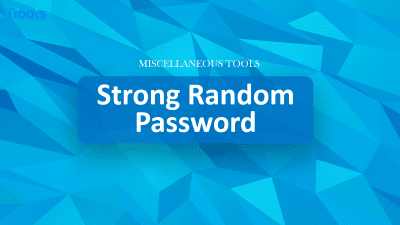 Strong Random Password Generator