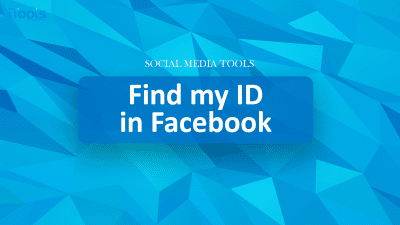 Find my ID in Facebook